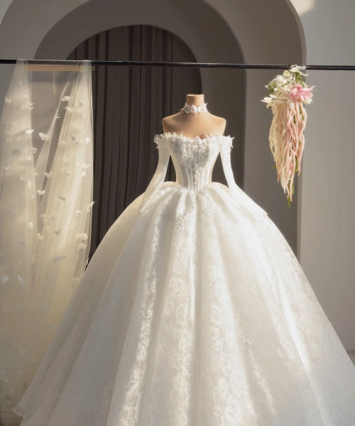 Sản phẩm váy cưới xoe to 1