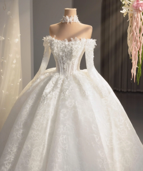 Sản phẩm váy cưới xoe to 2