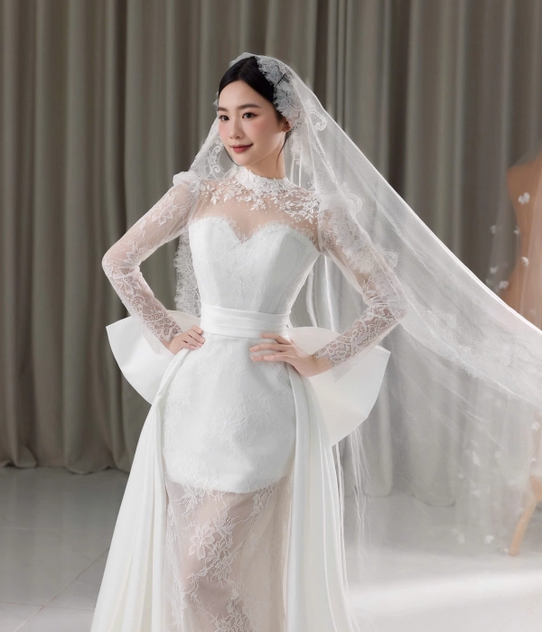 Sản phẩm váy cưới ngắn 3