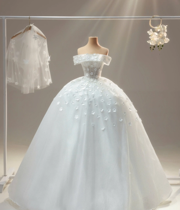 Sản phẩm váy cưới xoe to 4