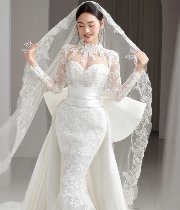 Sản phẩm váy cưới nàng tiên cá 1