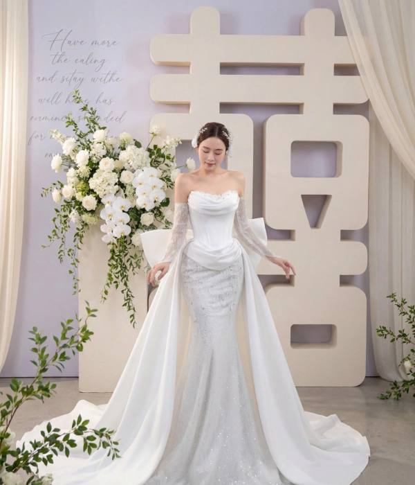 Sản phẩm váy cưới nàng tiên cá 8
