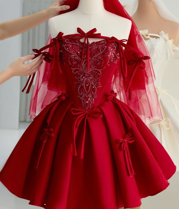 Sản phẩm váy cưới ngắn 14