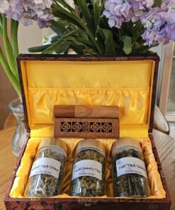 set trà vạn niên