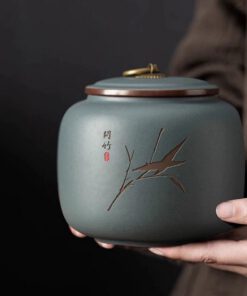Hộp Đựng Trà Tử Sa Cao Cấp – Cát Tím Phú Quý